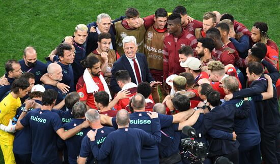 Russia Soccer Euro 2020 Switzerland - Spain