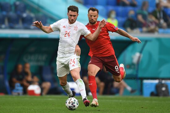 Russia Soccer Euro 2020 Switzerland - Spain