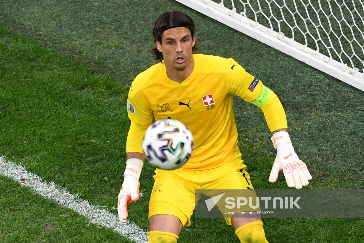 Russia Soccer Euro 2020 Switzerland - Spain