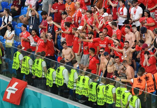 Russia Soccer Euro 2020 Switzerland - Spain
