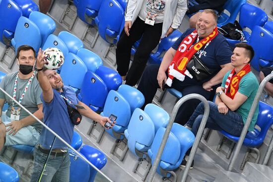 Russia Soccer Euro 2020 Switzerland - Spain