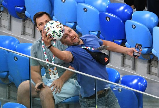 Russia Soccer Euro 2020 Switzerland - Spain