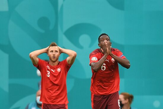 Russia Soccer Euro 2020 Switzerland - Spain