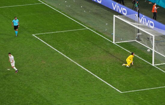 Russia Soccer Euro 2020 Switzerland - Spain