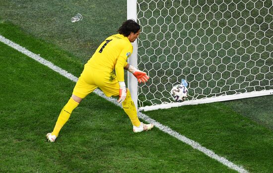 Russia Soccer Euro 2020 Switzerland - Spain