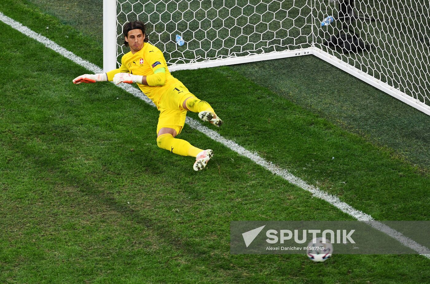 Russia Soccer Euro 2020 Switzerland - Spain