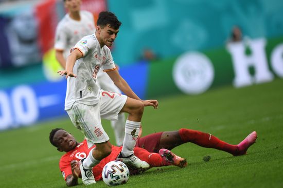 Russia Soccer Euro 2020 Switzerland - Spain