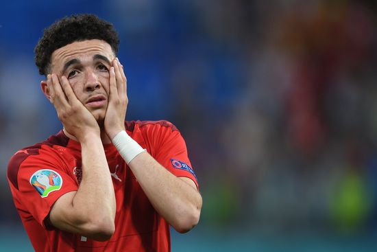 Russia Soccer Euro 2020 Switzerland - Spain