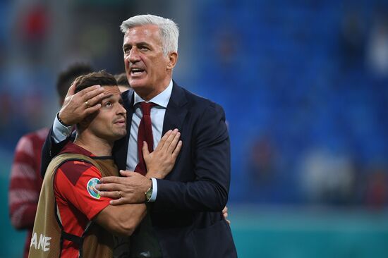 Russia Soccer Euro 2020 Switzerland - Spain