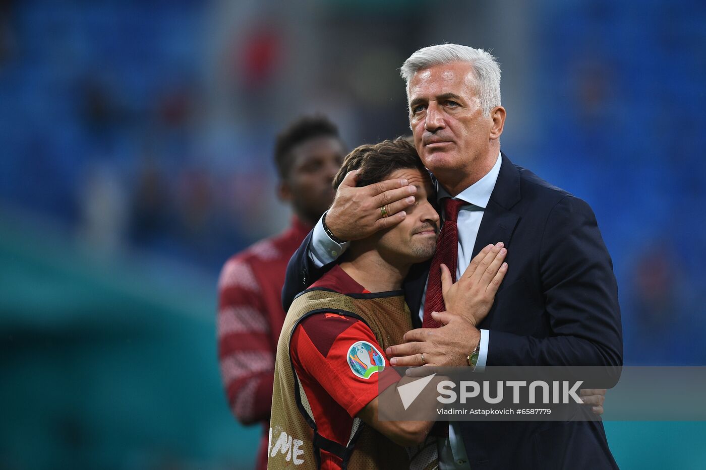 Russia Soccer Euro 2020 Switzerland - Spain