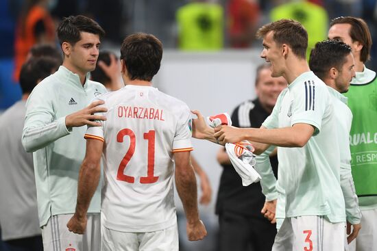 Russia Soccer Euro 2020 Switzerland - Spain
