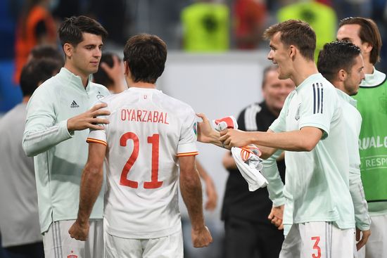 Russia Soccer Euro 2020 Switzerland - Spain