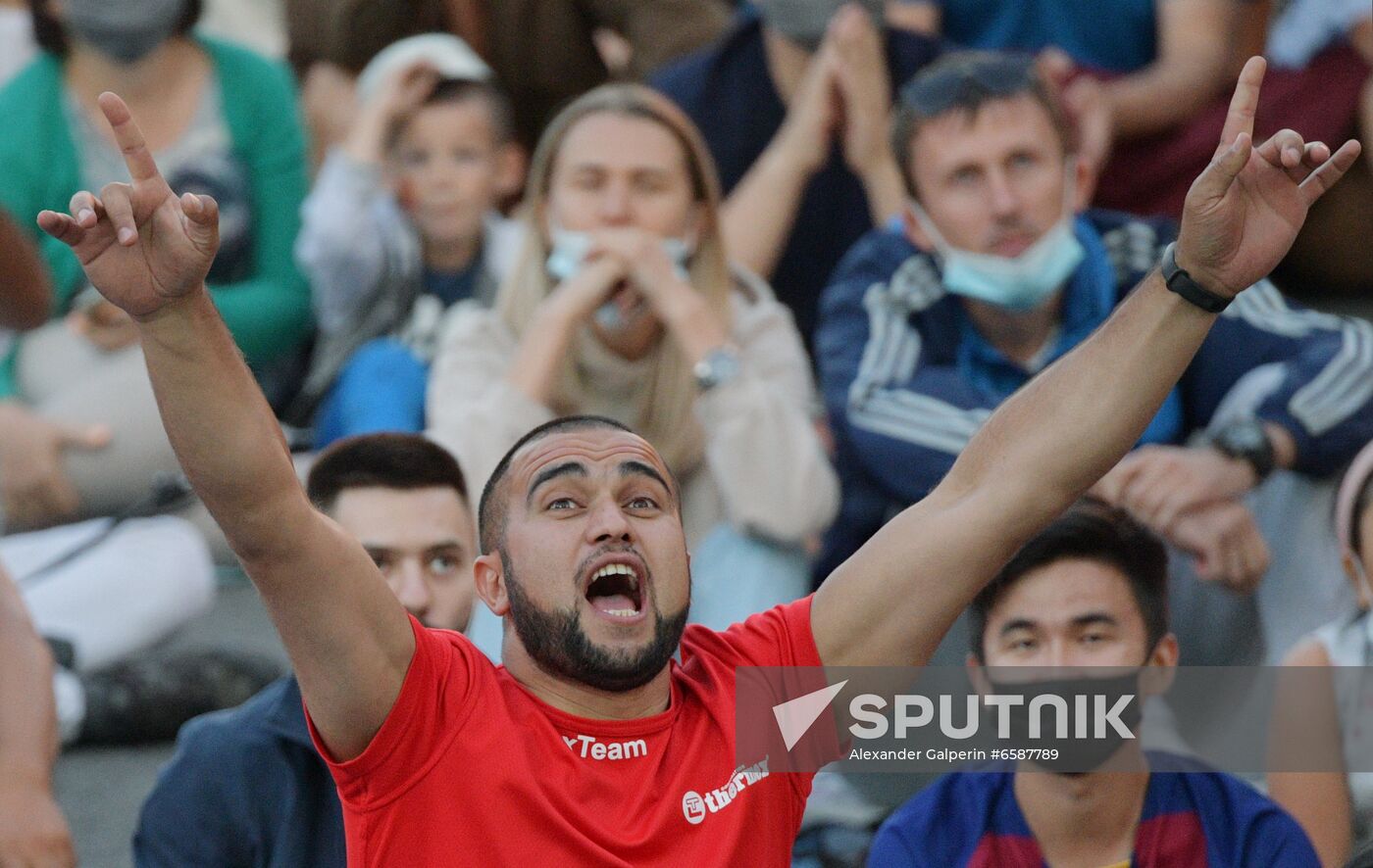 Russia Soccer Euro 2020 Switzerland - Spain Broadcasting