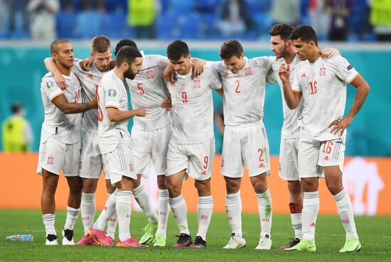 Russia Soccer Euro 2020 Switzerland - Spain