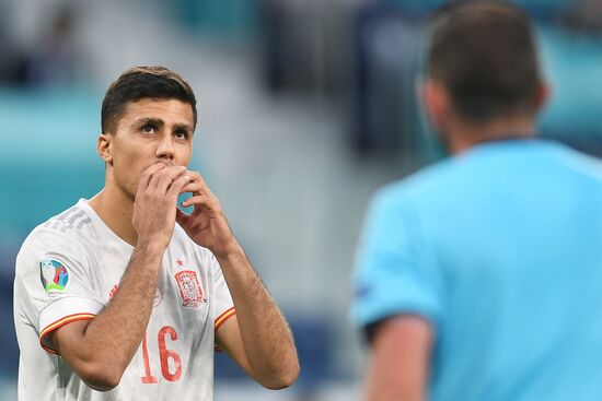 Russia Soccer Euro 2020 Switzerland - Spain