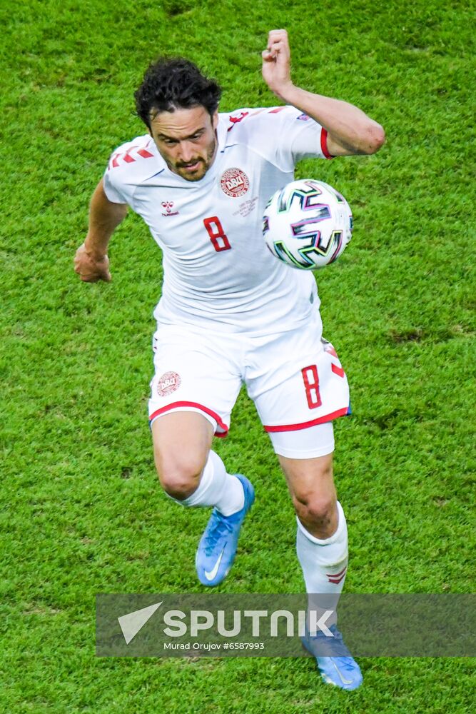 Azerbaijan Soccer Euro 2020 Czech Republic - Denmark