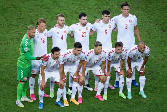 Azerbaijan Soccer Euro 2020 Czech Republic - Denmark