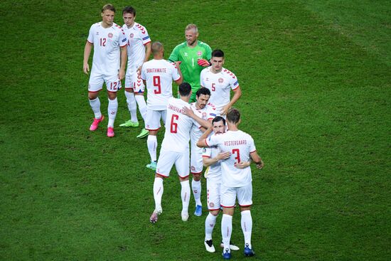 Azerbaijan Soccer Euro 2020 Czech Republic - Denmark