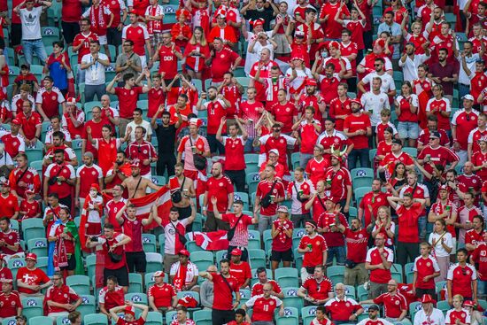 Azerbaijan Soccer Euro 2020 Czech Republic - Denmark