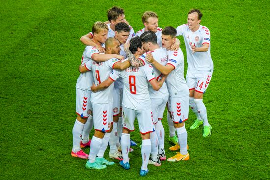 Azerbaijan Soccer Euro 2020 Czech Republic - Denmark