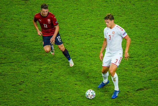 Azerbaijan Soccer Euro 2020 Czech Republic - Denmark