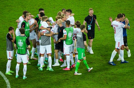 Azerbaijan Soccer Euro 2020 Czech Republic - Denmark