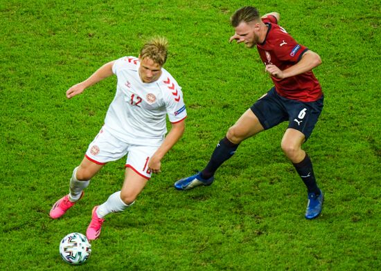 Azerbaijan Soccer Euro 2020 Czech Republic - Denmark