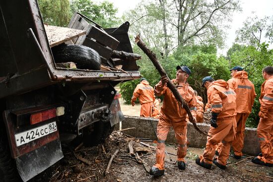 Russia Heavy Rains Aftermath