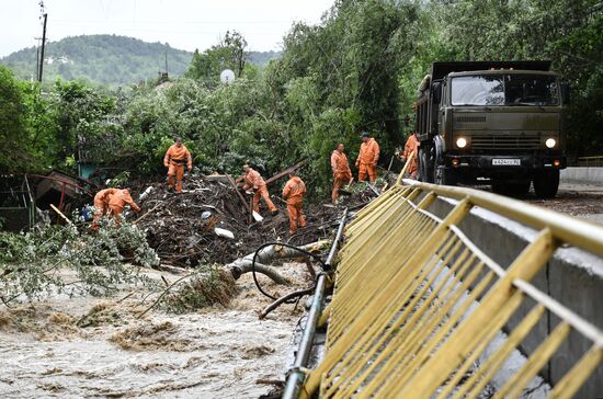 Russia Heavy Rains Aftermath