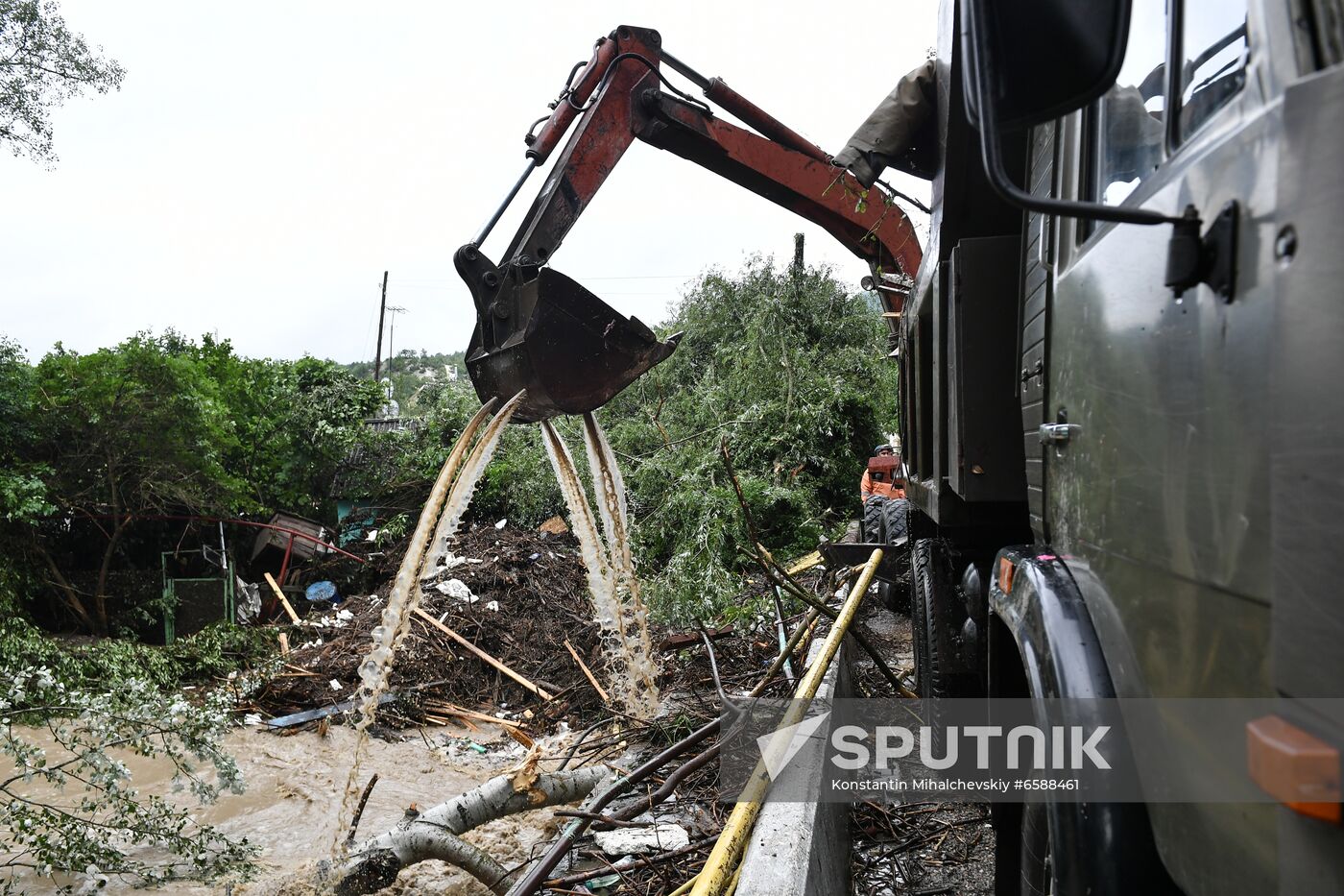 Russia Heavy Rains Aftermath