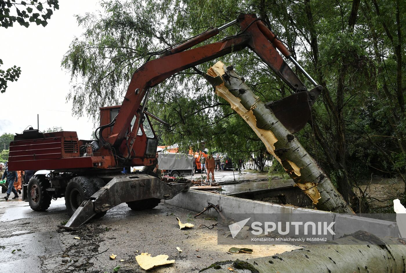 Russia Heavy Rains Aftermath