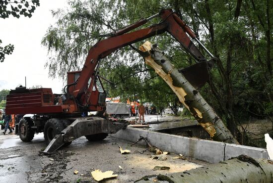 Russia Heavy Rains Aftermath