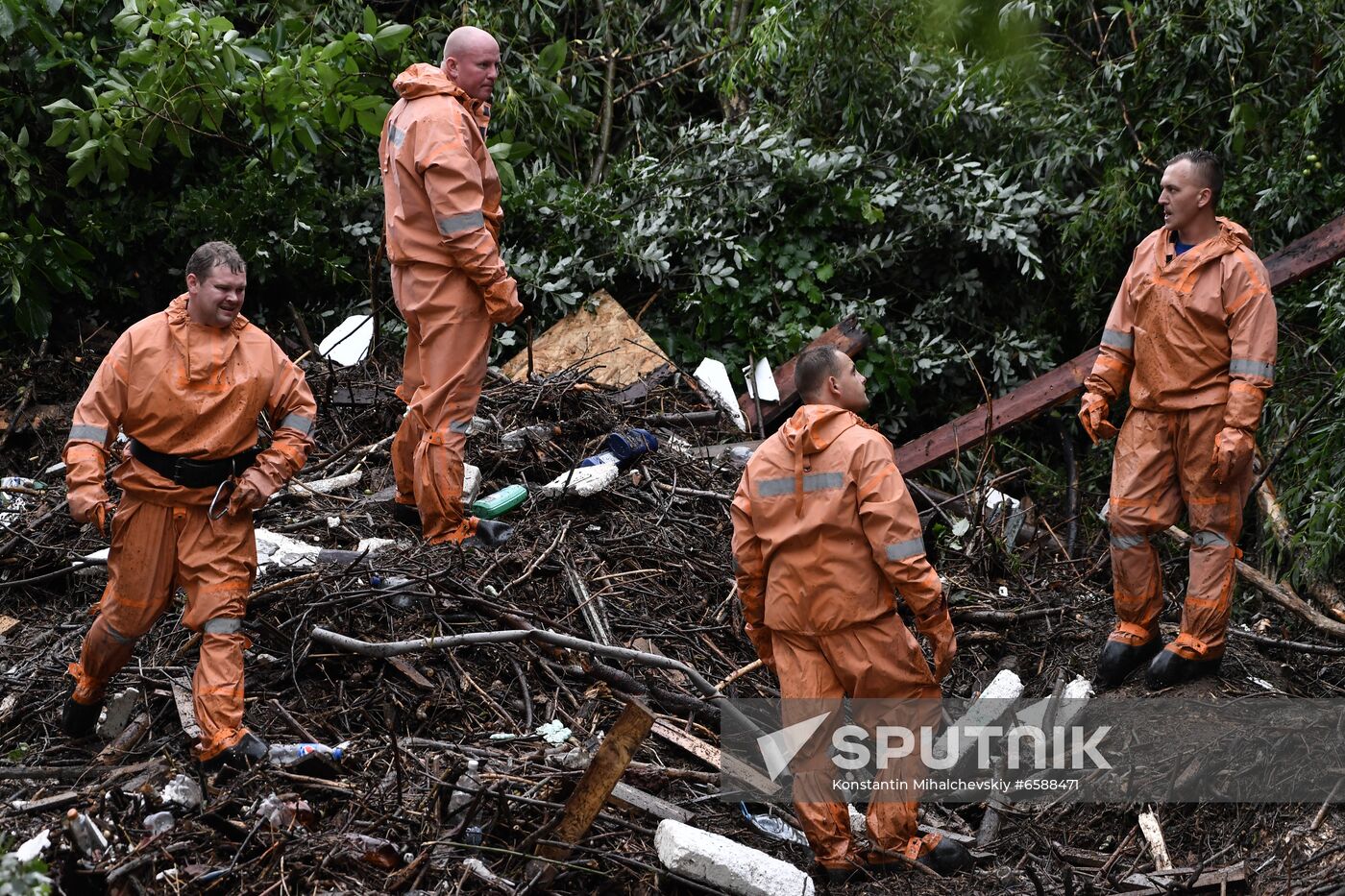 Russia Heavy Rains Aftermath