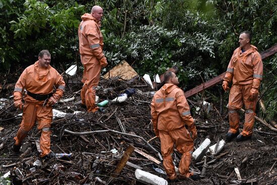 Russia Heavy Rains Aftermath