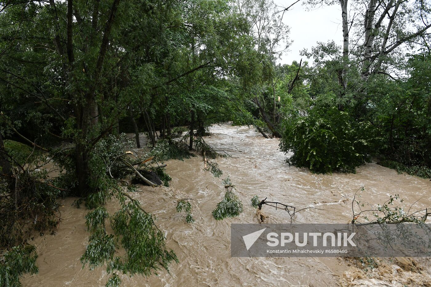 Russia Heavy Rains Aftermath