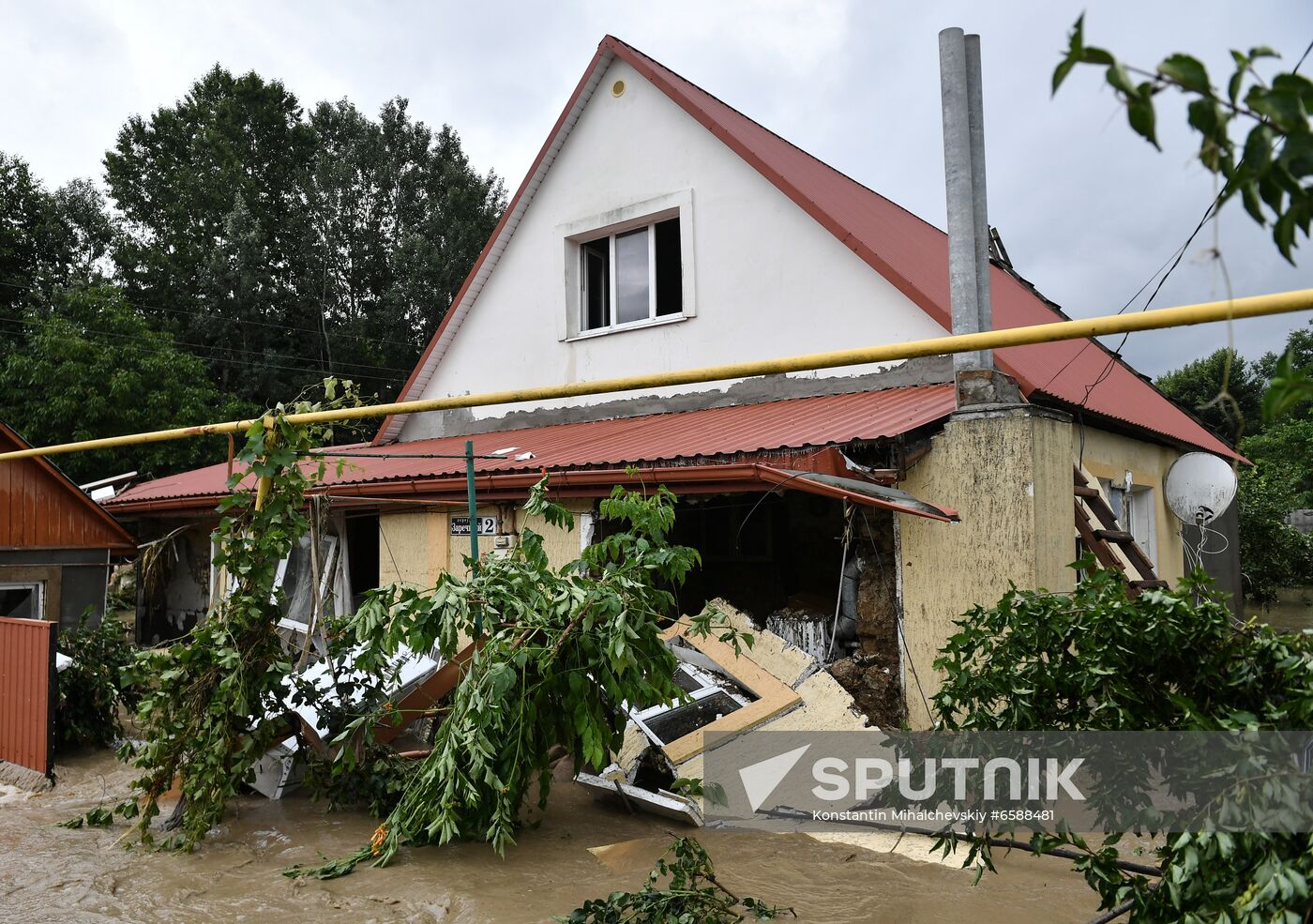 Russia Heavy Rains Aftermath