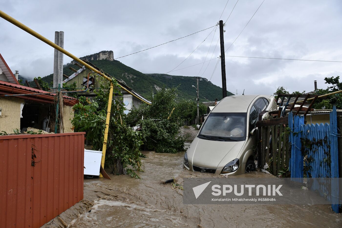 Russia Heavy Rains Aftermath