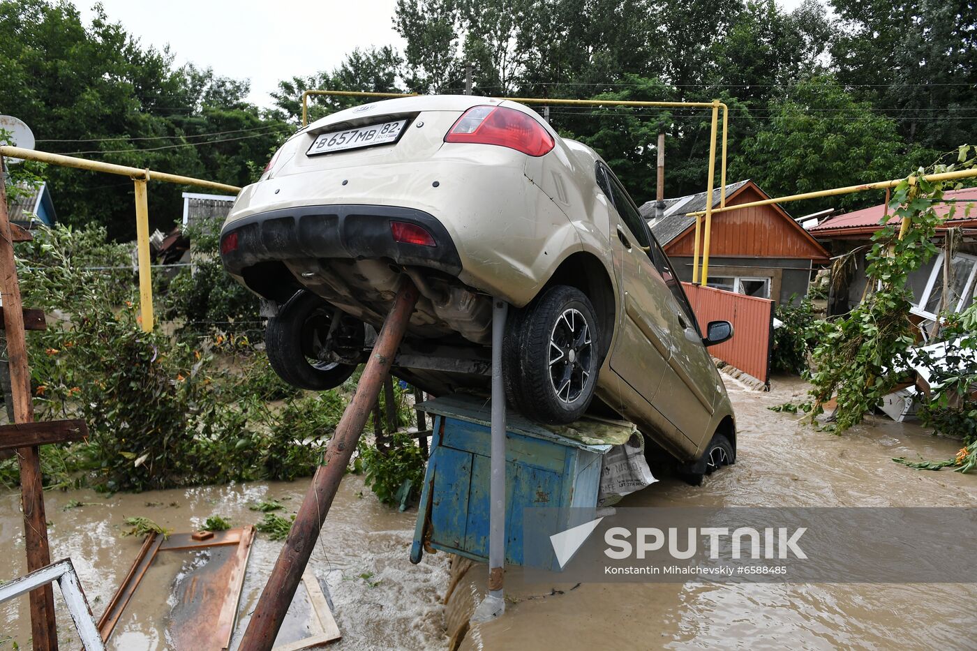 Russia Heavy Rains Aftermath