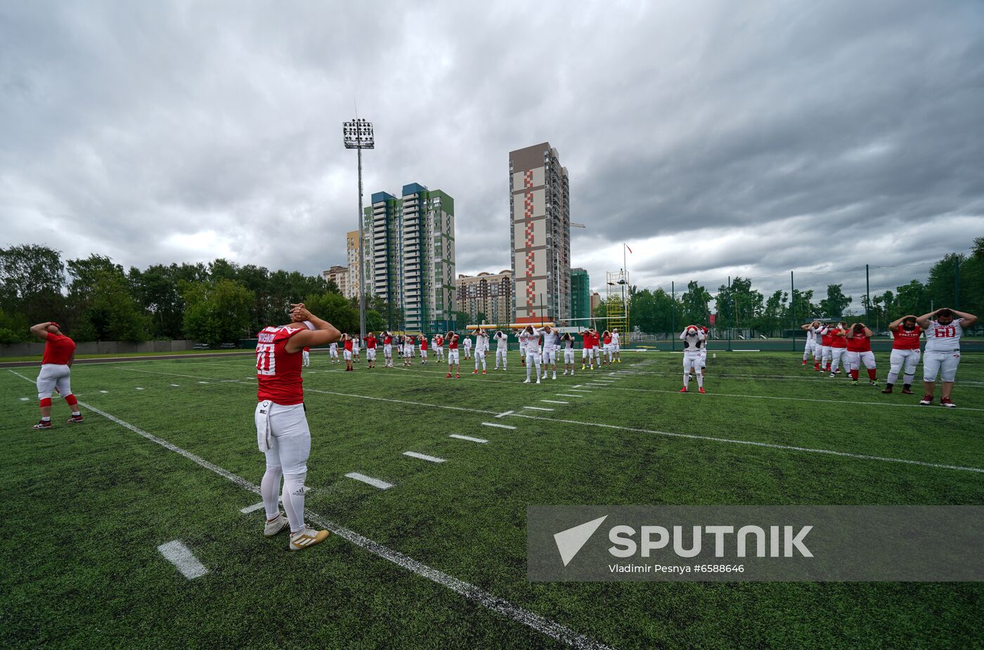 Russia American Football EESL Spartak - Spartans