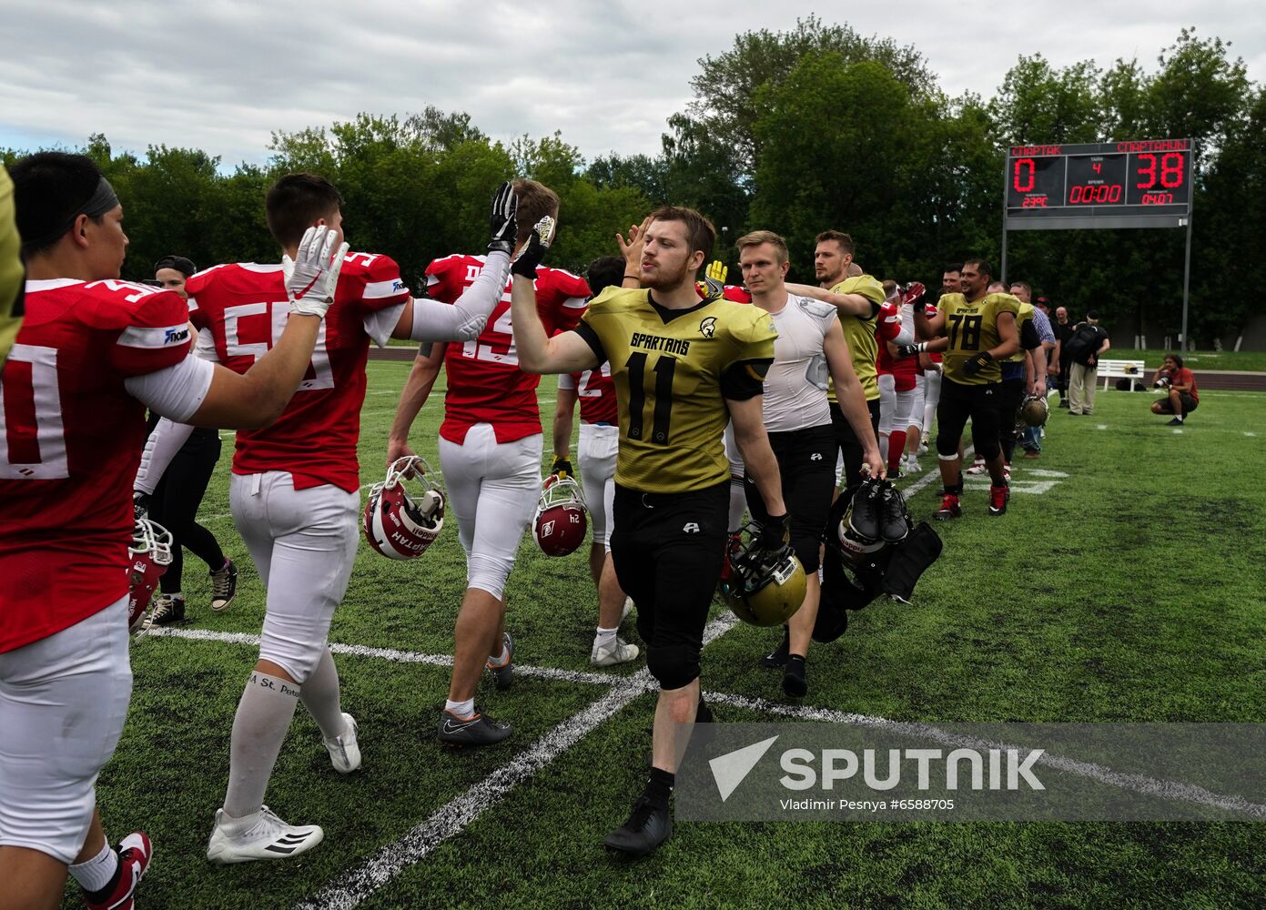 Russia American Football EESL Spartak - Spartans