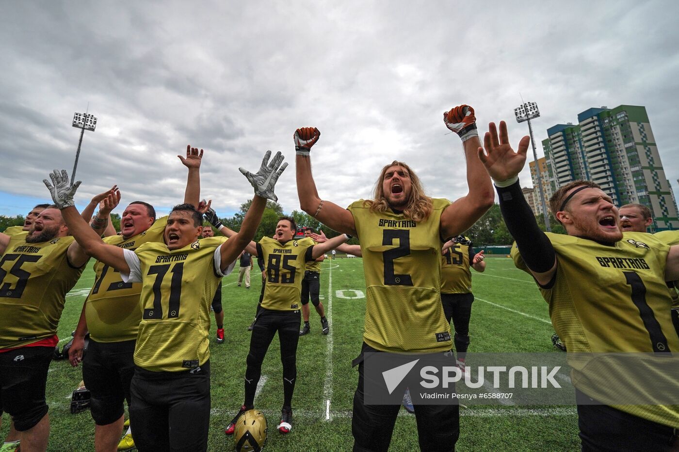Russia American Football EESL Spartak - Spartans