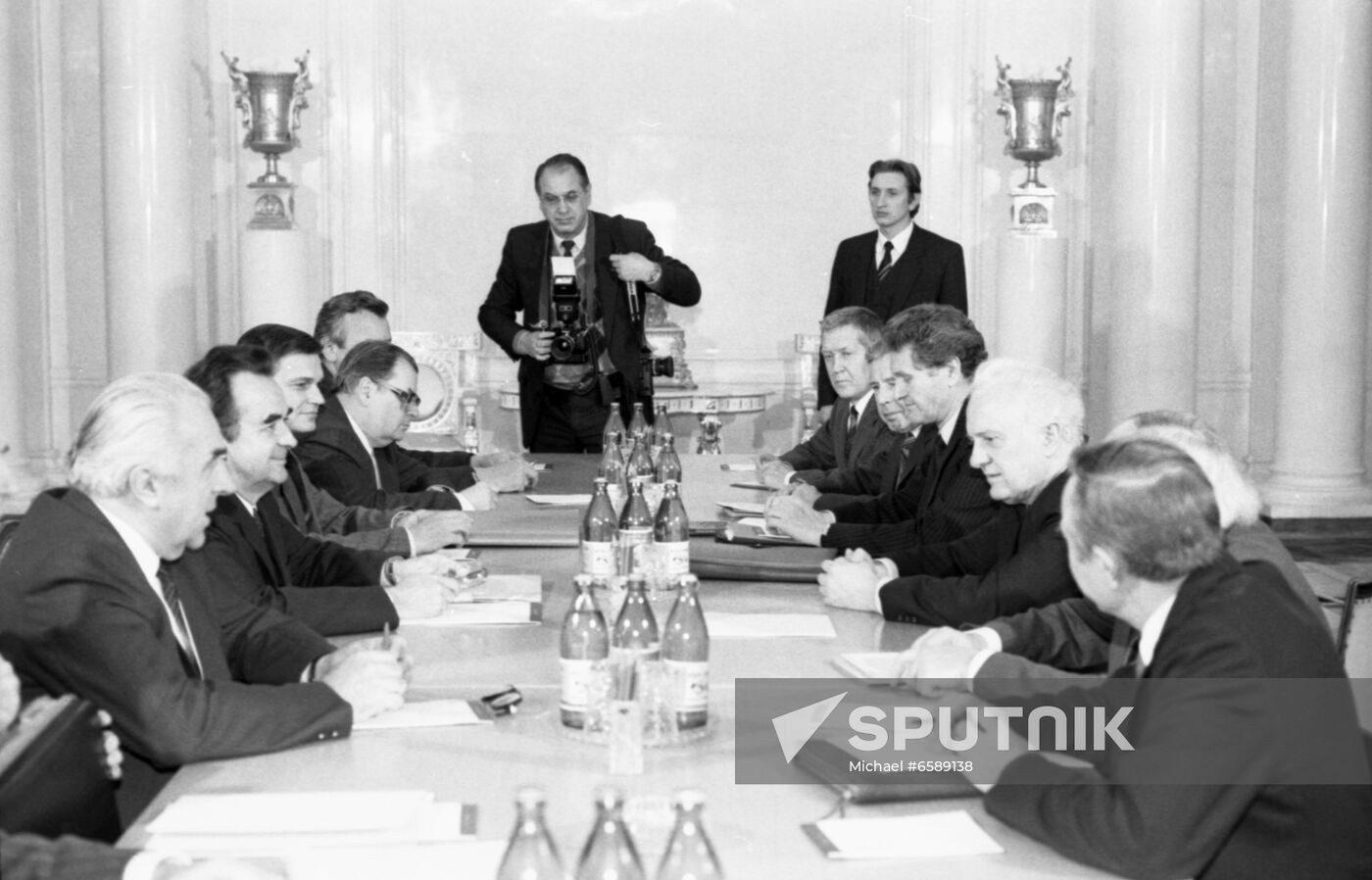 Czechoslovak delegation's visit to USSR