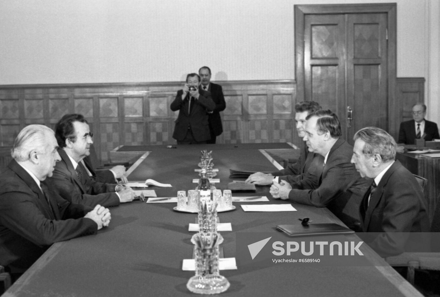 Czechoslovak delegation's visit to USSR