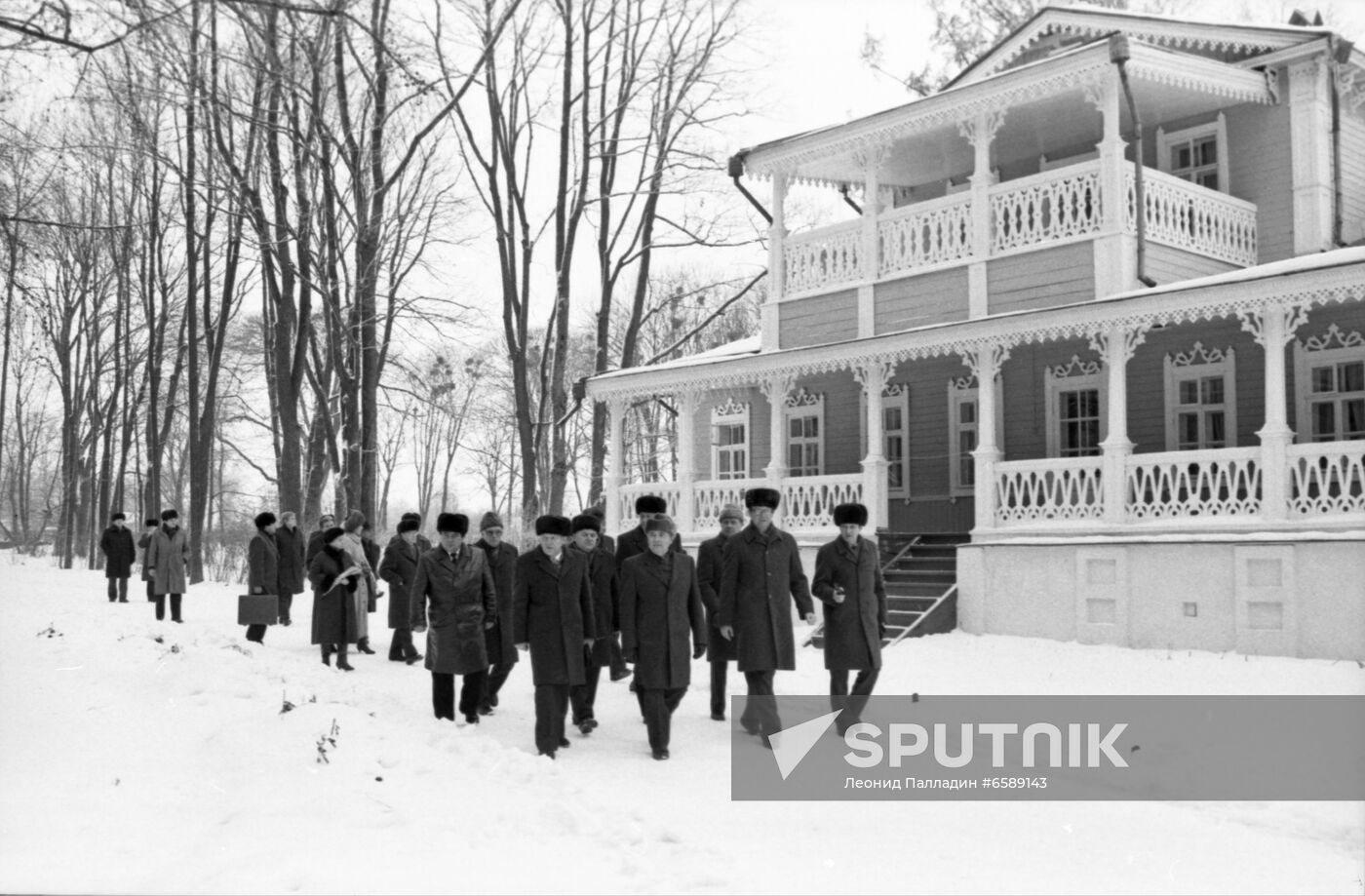 Mikhail Gorbachev's trip to Oryol Region