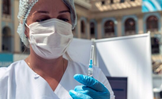 Russia Coronavirus Vaccination