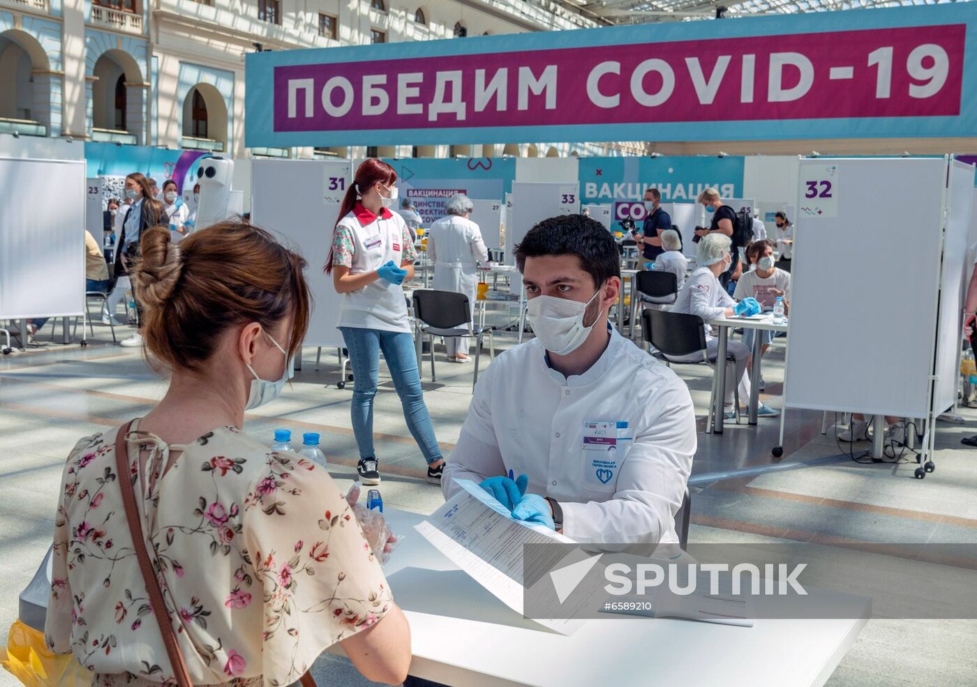 Russia Coronavirus Vaccination
