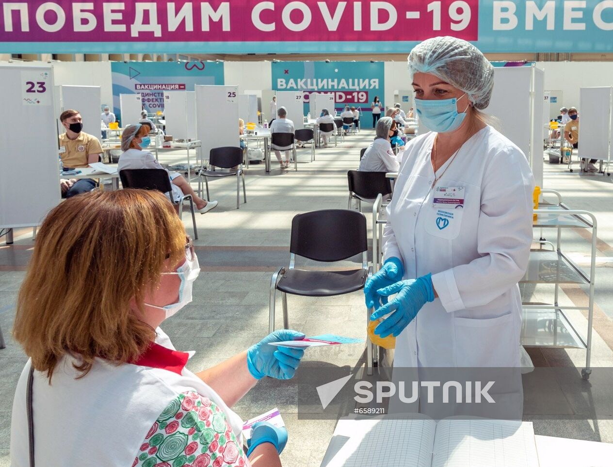 Russia Coronavirus Vaccination