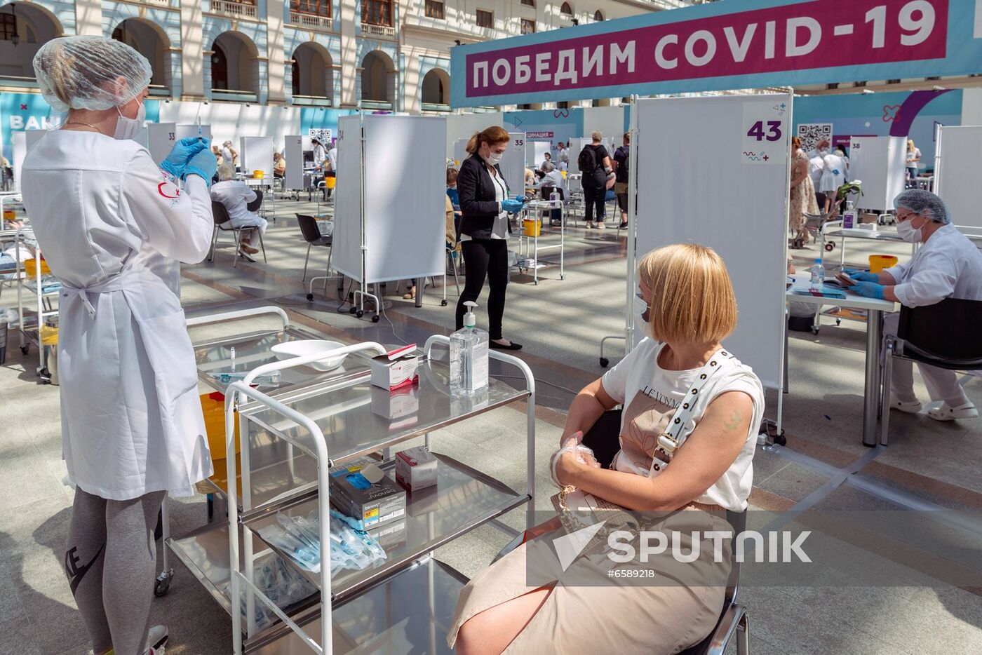 Russia Coronavirus Vaccination