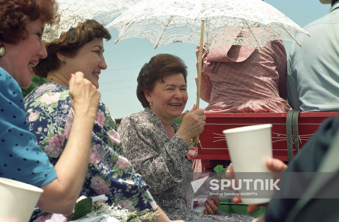 Russian President Boris Yeltsin's official visit to the United States