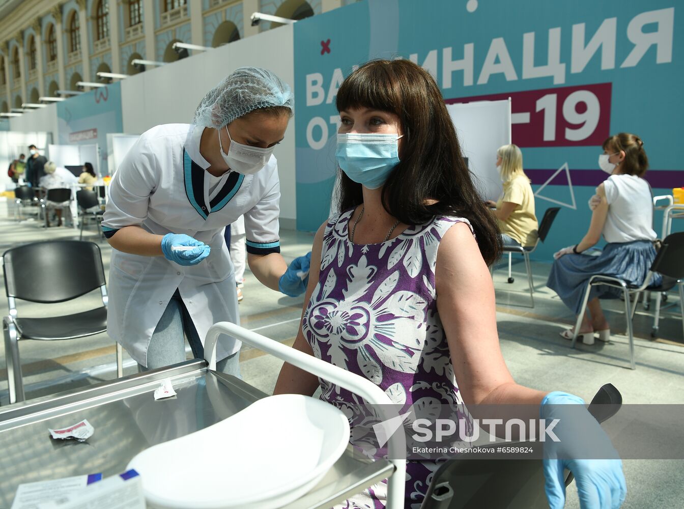 Russia Coronavirus Vaccination